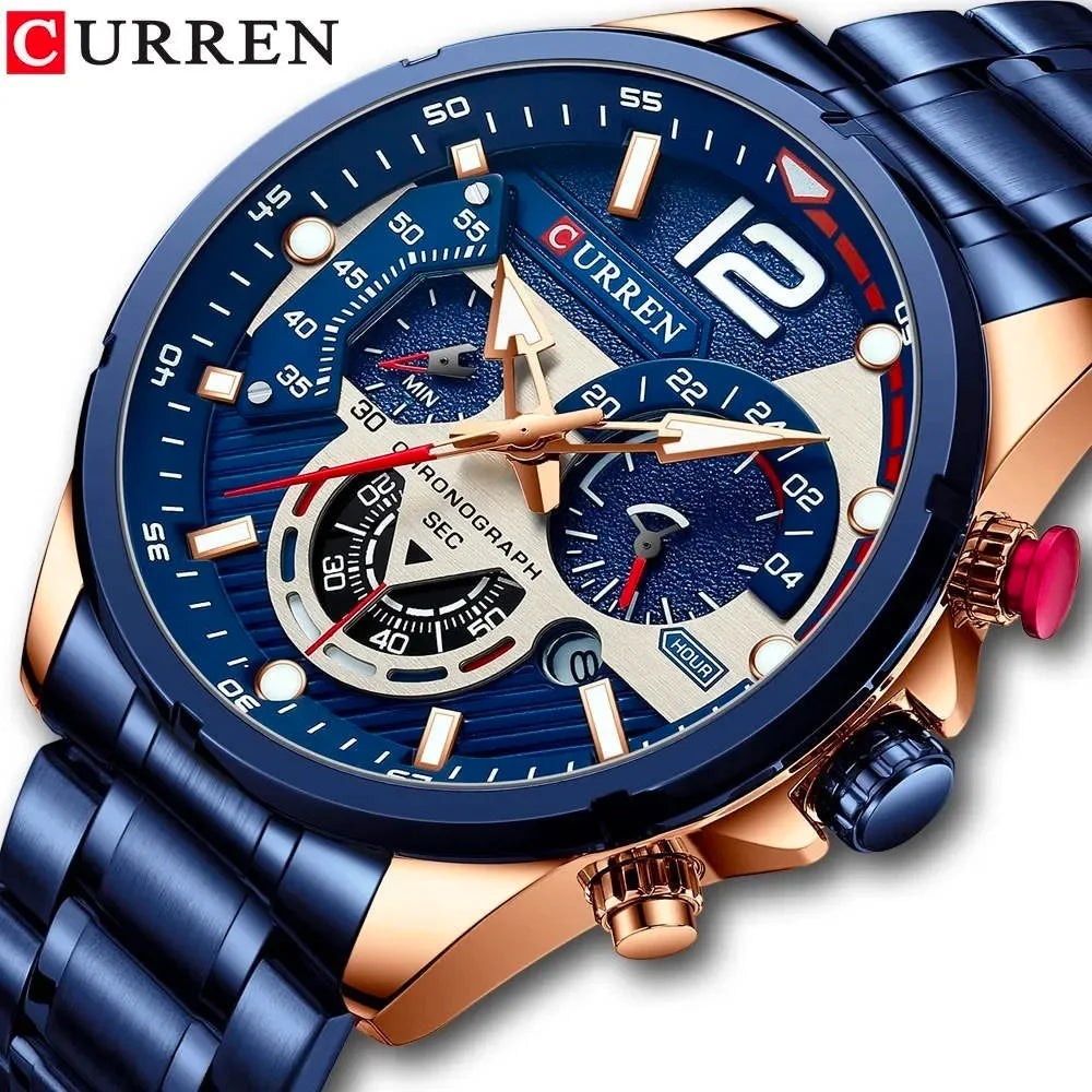 Reloj Curren 8395™ Poder y Estilo en Cada Segundo
