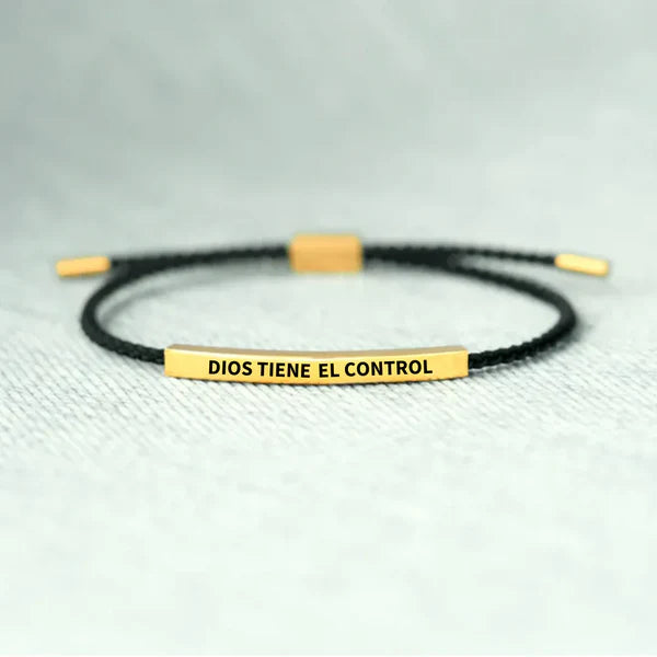 Pulsera Dios Tiene el Control™ Lleva tu fe siempre contigo