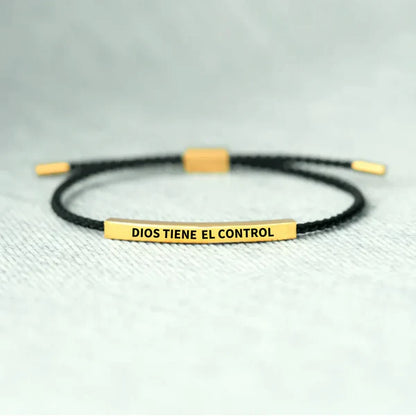 Pulsera Dios Tiene el Control™ Lleva tu fe siempre contigo